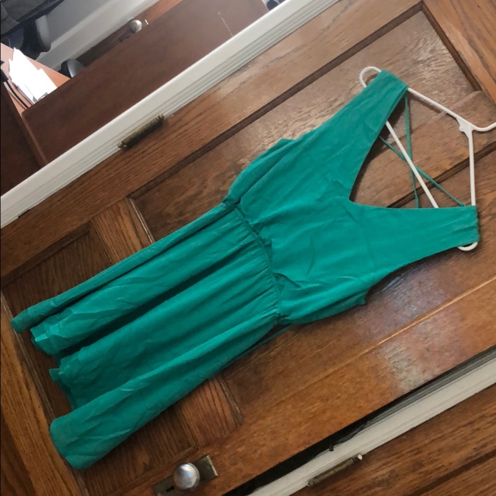 NEVER BEEN WORN - Aqua dress